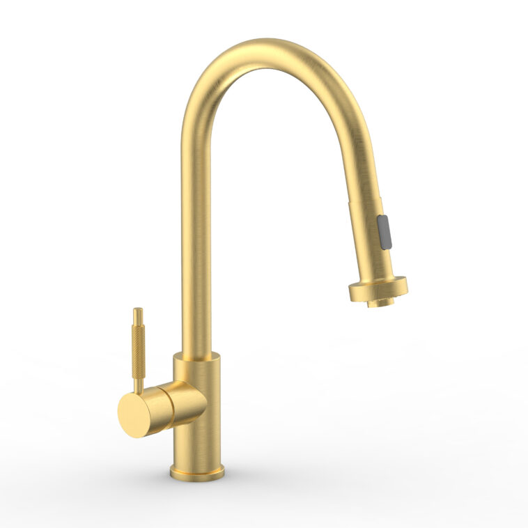 Gourmet Cocina Mesada C/ Rociador Oro Mate