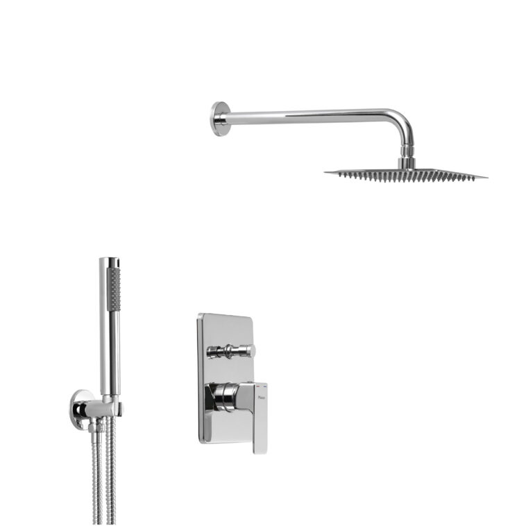 Arq Ducha Embutir C/ Lluvia Y Ducha Manual