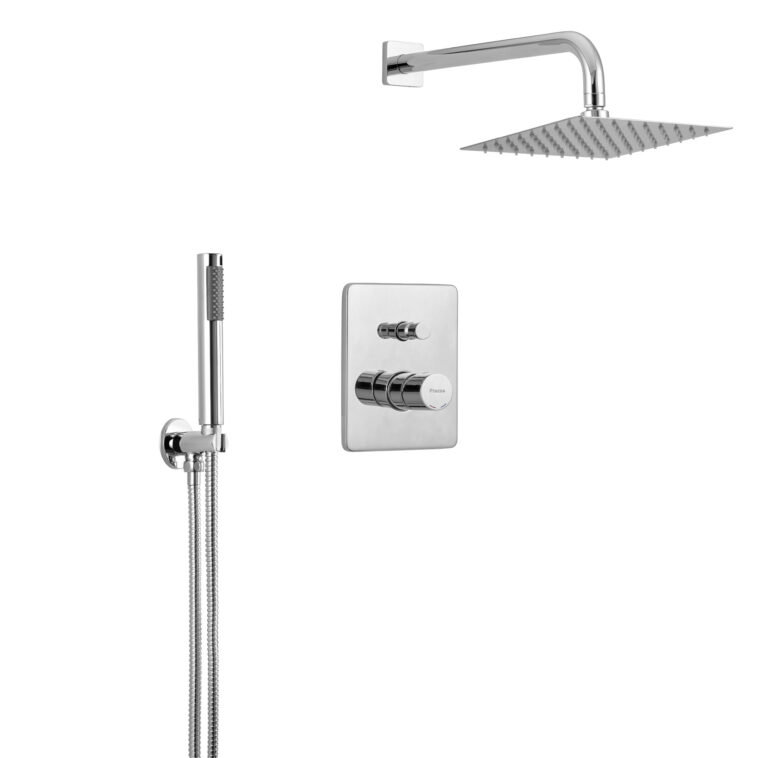 Lounge Ducha Ducha Embutir C/ Lluvia Y Ducha Manual