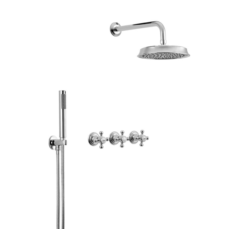 Renoir Ducha Embutir C/ Lluvia Y Ducha Manual
