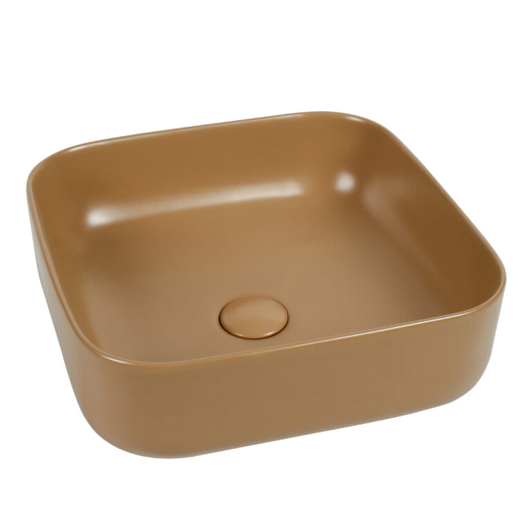 Bacha De Apoyo 385x385x140 Mm Beige