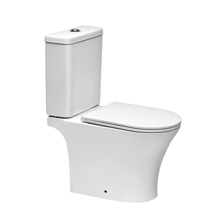 Abruzzo Inodoro Largo C/ Asiento Y Deposito De Apoyar C/ Doble Descarga