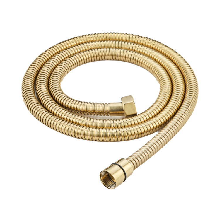 Flexible Duchador De Mano Oro Mate 1,5mts