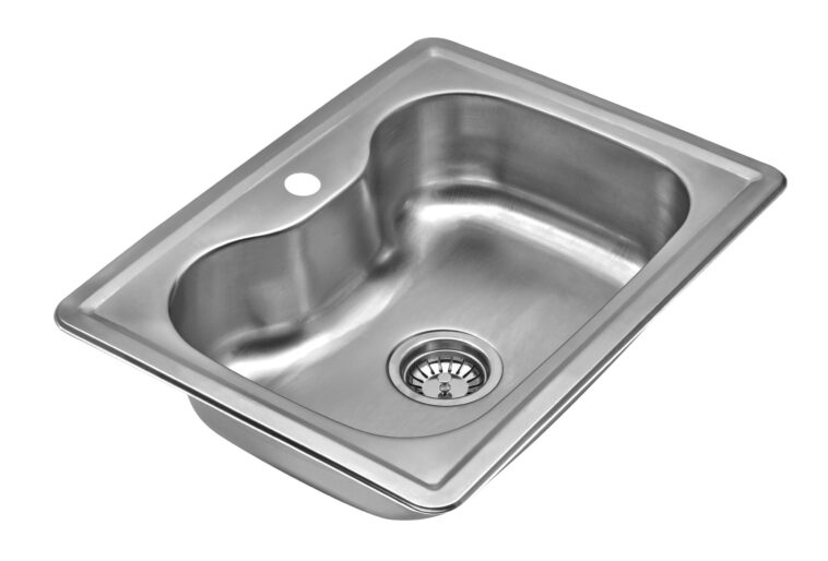 KITCHEN PILETA DE COCINA 600x450x150 mm CON BORDE PERIMETRAL INOX 304