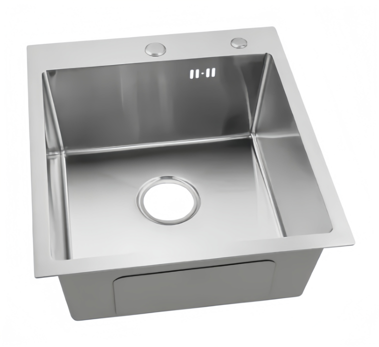 LUXE PILETA DE COCINA 400x400x180 mm INOX 304