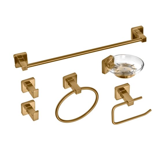 Cube Set 6 Piezas Oro Mate