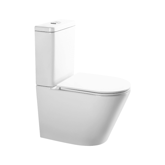 Padova Inodoro Largo C/ Asiento Y Deposito De Apoyar C/ Doble Descarga