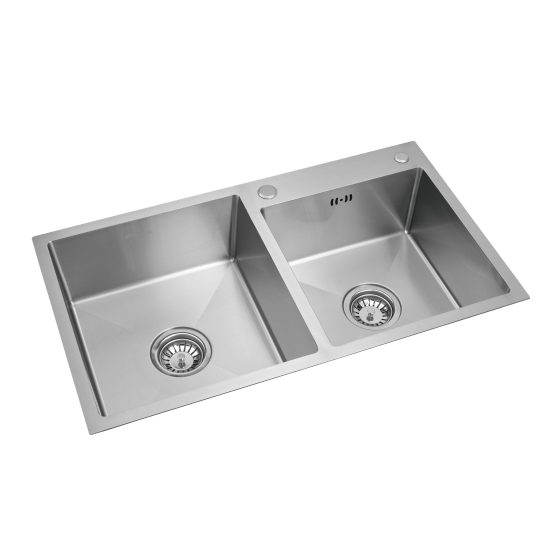 LUXE PILETA DE COCINA 800x450x180 mm INOX 304
