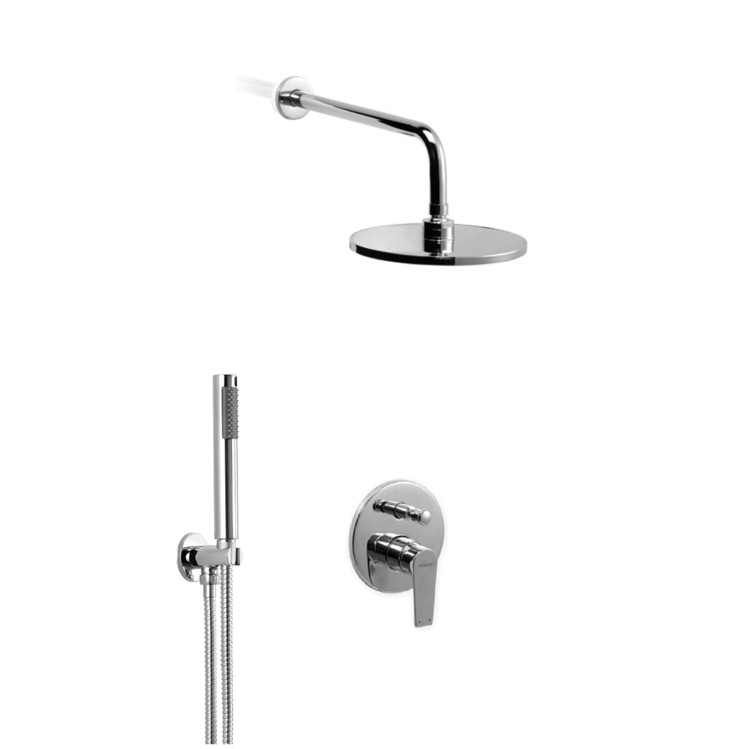 Next Ducha Embutir C/ Lluvia Y Ducha Manual