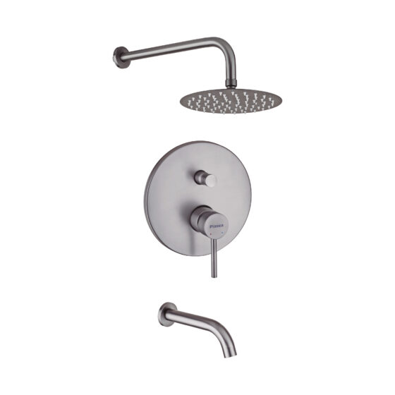 Sensus Bañera De Embutir C/ Transf. Grafito