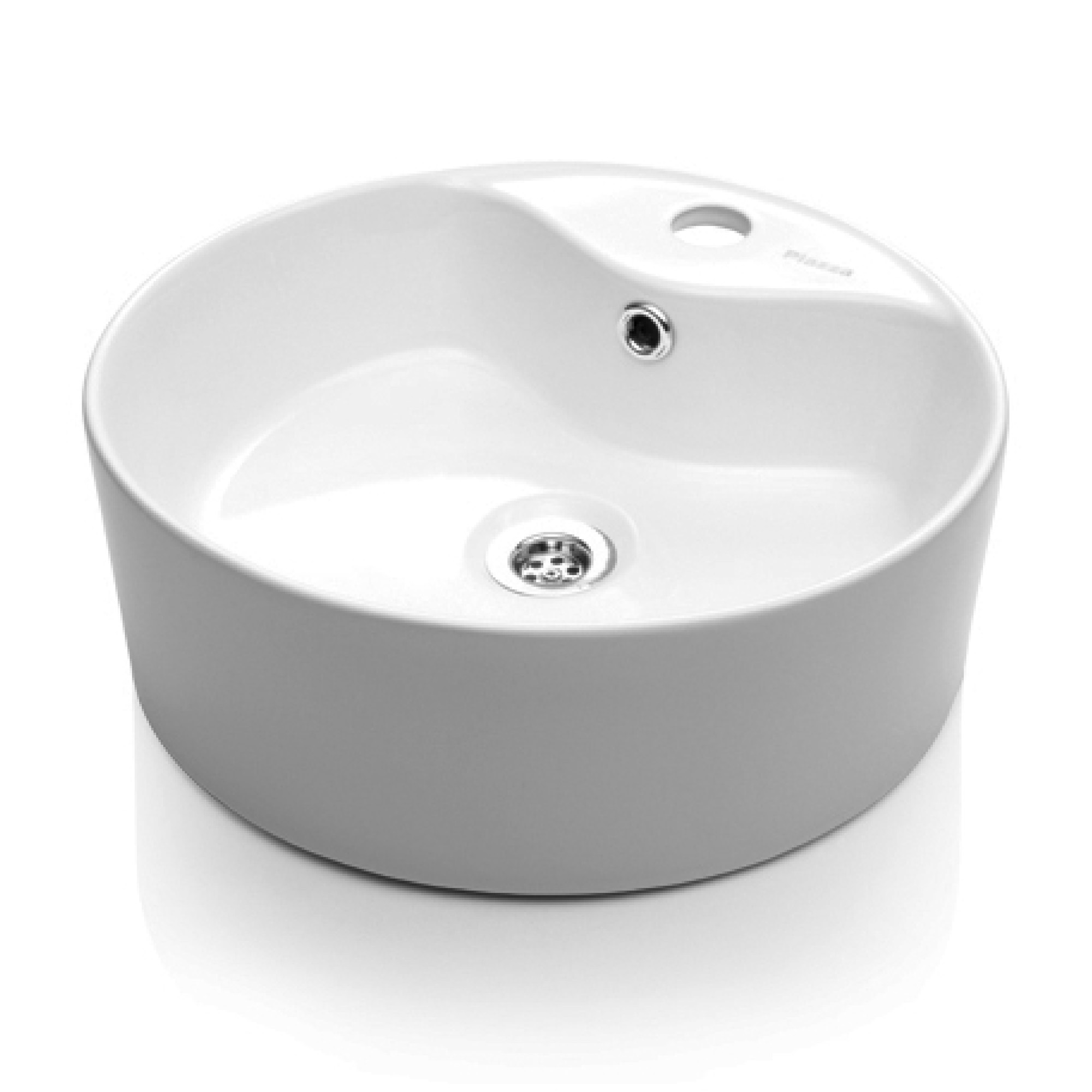 BACHA PORCELANA APOYO 405X405X145 CON 1 AGUJERO