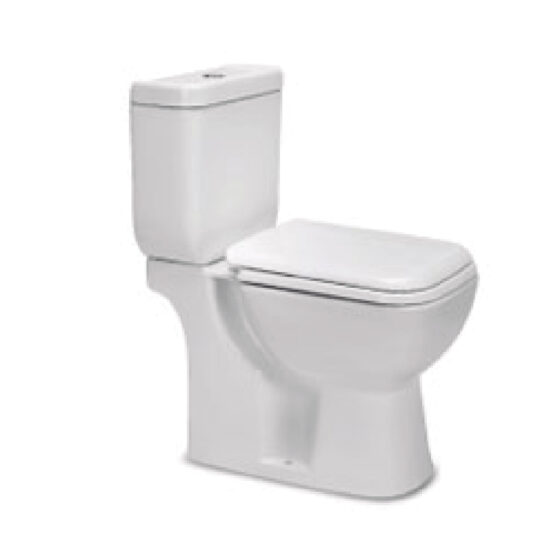 Amalfi Inodoro Largo C/ Asiento Y Deposito De Apoyar C/ Doble Descarga