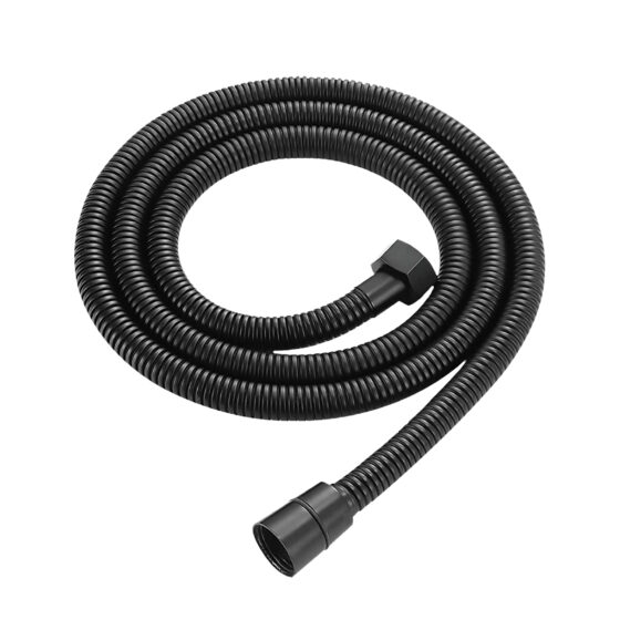 Flexible Duchador De Mano Negro 1,5mts