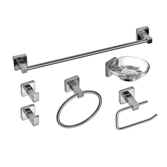 Cube Set 6 Piezas Cromo