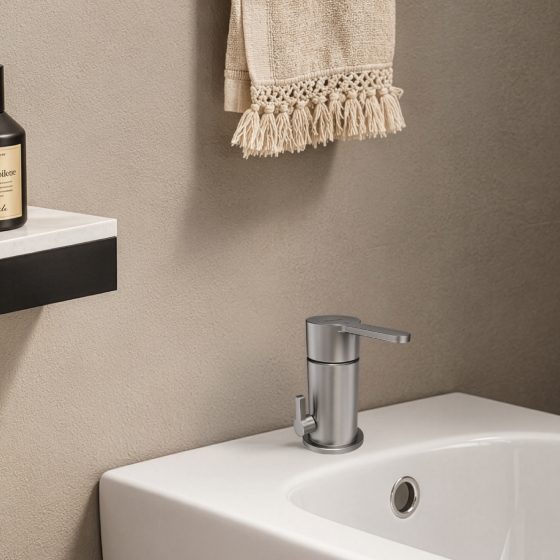 Bidet c/transf. acero inoxidable Opus - Imagen 2